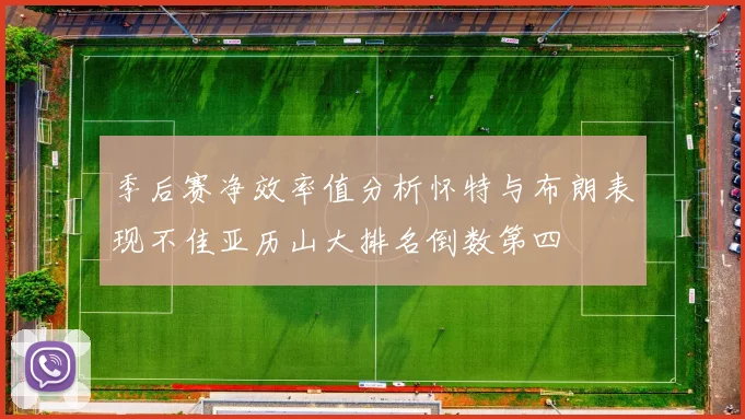 季后赛净效率值分析怀特与布朗表现不佳亚历山大排名倒数第四